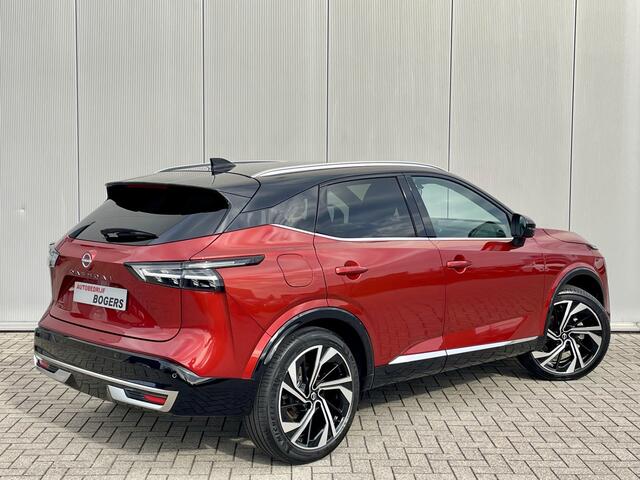 Nissan QASHQAI 1.3 MHEV Tekna Plus Automaat Navigatie, Panoramadak, 20"lm, LED, Bose, 360 Camera, Pro-Pilot, Head Up Display