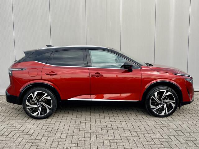 Nissan QASHQAI 1.3 MHEV Tekna Plus Automaat Navigatie, Panoramadak, 20"lm, LED, Bose, 360 Camera, Pro-Pilot, Head Up Display