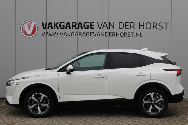 Nissan QASHQAI 1.3 158 PK MHEV N-Connecta Mooie, chique en luxe Nissan, hoge in- en uitstap ! Panoramadak, Cruise Controle, Climate Controle, Pdc V/A, Keyless Entre