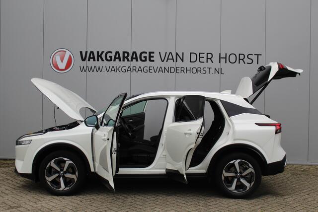 Nissan QASHQAI 1.3 158 PK MHEV N-Connecta Mooie, chique en luxe Nissan, hoge in- en uitstap ! Panoramadak, Cruise Controle, Climate Controle, Pdc V/A, Keyless Entre