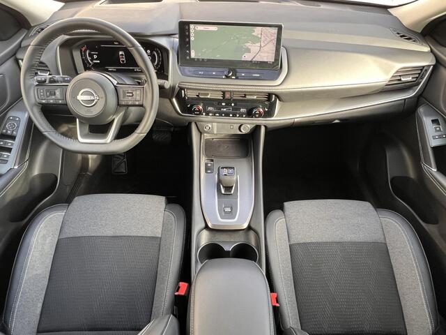 Nissan QASHQAI 1.3 MHEV Xtronic N-Connecta / Fabrieksgarantie tot 06-2028 / Panoramadak / Cold Pack / Pack Easy / Trekgewicht 1800 kg / Elektrische achterklep / Rondomzicht camera / Adaptief cruise control / Stuur- Stoel & Voorruit verwarming /