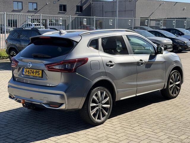 Nissan QASHQAI 1.3 DIG-T Tekna + | BOSE | Leder | Trekhaak | Panoramadak | 360° camera | Stoel- en stuurverwarming