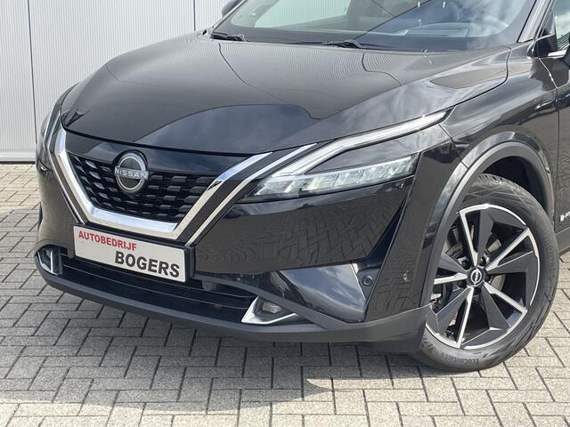 Nissan QASHQAI 1.5 e-Power Tekna Navigatie, Panodak, Leder, 19"Lm, El. achterklep, 360 Camera, Bose, Stoel/Stuurverwarming,