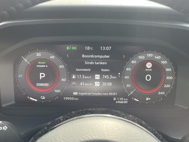 Nissan QASHQAI 1.5 e-Power Tekna Navigatie, Panodak, Leder, 19"Lm, El. achterklep, 360 Camera, Bose, Stoel/Stuurverwarming,