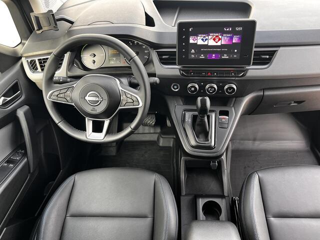Nissan Townstar N-Connecta L1 45 kWh Automaat / als nieuw! / CCS snelladen / Drie fase laden / WLTP 284 KM stad 398 km / Trekhaak 1.500 kg /Stoel- en voorruit verwarming / Navigatie via Apple Carplay Android / Winterwielenset meerprijs ¤ 799 /