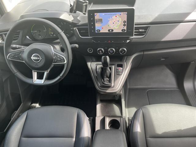 Nissan Townstar N-Connecta L1 45 kWh Automaat / Als NIEUW! / Trekgewicht 1.500 kg / Drie fase laden / WLTP 284 KM stad 398 km / Zijschuifdeur rechts / Stoel verwarming / Apple Carplay & Android Auto / Achteruitrij Camera / Laadkabel voor thuis en onderweg