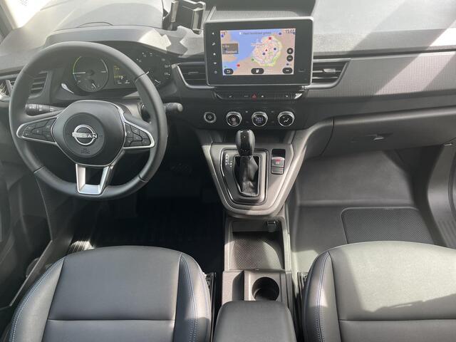 Nissan Townstar Tekna L2 45 kWh Automaat / Stoelverwarming / CCS snelladen / Apple Carplay Android Auto / Trekhaak vast 13-polig / Draadloze telefoon lader / Rondomzicht camera / Cruise control / Drie fase laden /