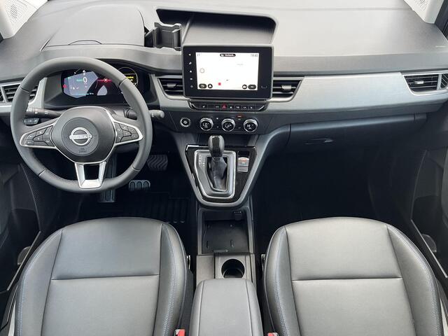 Nissan Townstar Evalia Tekna L2 45 kWh 7 Persoons Automaat / ** ¤2950 Nissan voordeel** / NIEUW uit voorraad leverbaar! / 360° Camera / Apple Carplay & Android Auto / Stoelverwarming voor / Navigatie full map / Cruise- en Climate Control / Parkeersensoren voor en achter