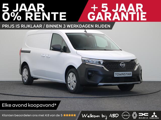Nissan Townstar Gesloten Bestel L2H1 44 kWh 122 1AT N-Connecta | Vijf jaar garantie | Rijklaarprijs | | 180 graden openende achterdeuren | 8''-Multimediadisplay met aanraakscherm compatibel met Apple Carplay & Android Auto | Achteruitrijcamera