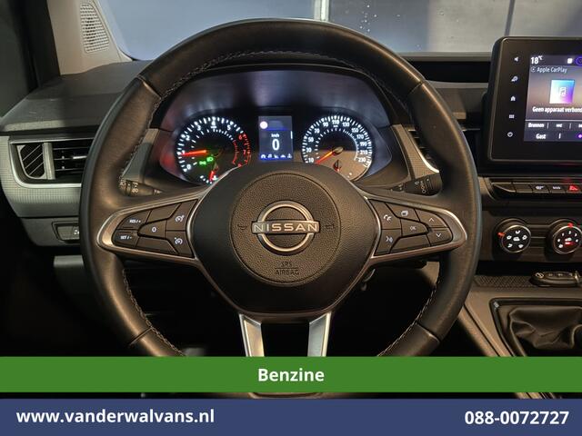 Nissan Townstar 1.3 TCe 131pk Benzine L1H1 Euro6 Airco | Camera | LED | Apple Carplay | Cruisecontrol Parkeersensoren, 1500kg trekvermogen