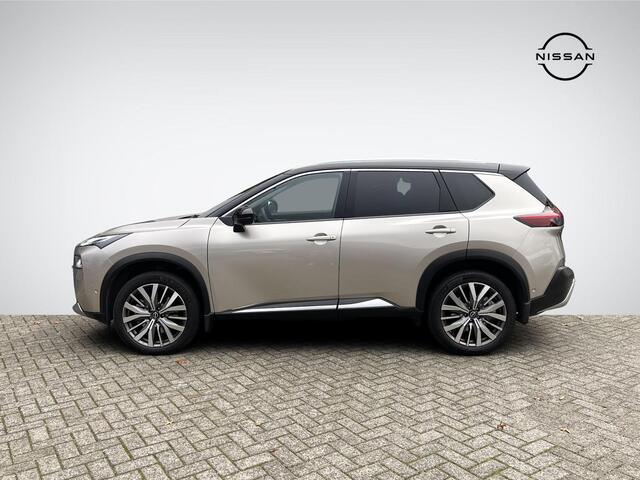 Nissan X-TRAIL 1.5 e-4orce Tekna 4WD Panoramadak | Trekhaak Afneembaar | 20'' Velgen | Head-Up Display | Adapt. Cruise Control | Leder | Stuur- + Stoelverwarming | Rijklaarprijs!