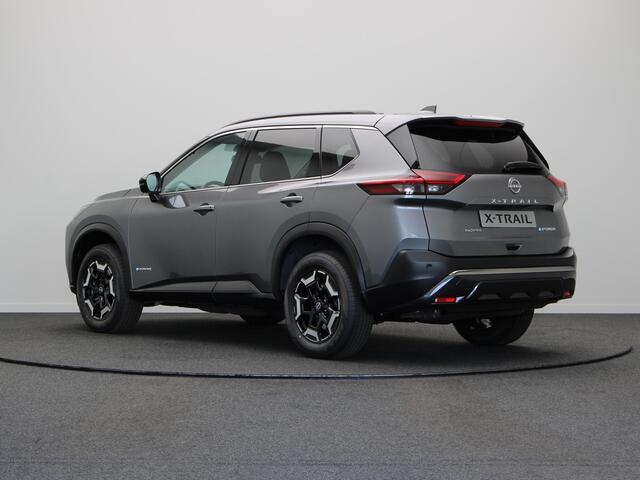 Nissan X-TRAIL e-4ORCE 4WD 213 1AT N-Trek 7-zits | 12.3" NissanConnect Navigatie- en infotainmentsysteem | Achteruitrijcamera met dynamische afstandsmarkering | Audiosysteem met Apple Carplay & Android Auto, USB aansluiting, stuurwielbediening en 6 luidsprekers