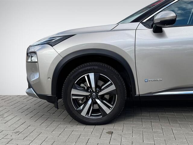 Nissan X-TRAIL 1.5 e-Power Tekna Sun Pack | Panoramadak | Leder | Head-Up Display | Stuur- + Stoelverwarming | 360° Camera | Adapt. Cruise Control | Rijklaarprijs!