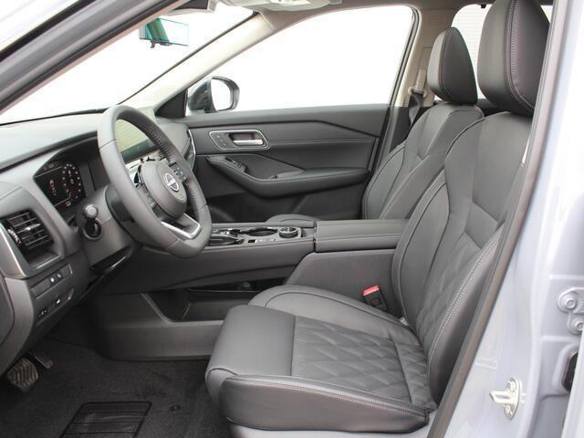 Nissan X-TRAIL 1.5 e-4orce Tekna Plus 4WD 7p. /** ¤13.000,- Nissan Voorraadvoordeel! ** / Nieuw uit Voorraad Leverbaar / 1800 KG Trekgewicht / Navigatie + Apple Carplay/Android Auto / Lederen Bekleding /