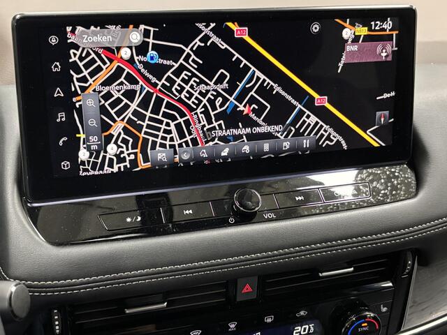 Nissan X-TRAIL 1.5 e-4orce Tekna 4WD 7p. AUTOMAAT / Trekhaak / Voorstoelen, stuurwiel en voorruit verwarmd / Rondomzicht camera / Head Up Display / Adaptief Cruise Control / Navigatiesysteem full map / Lichtmetalen velgen 19" / Climate Control / Apple Carplay & Android 