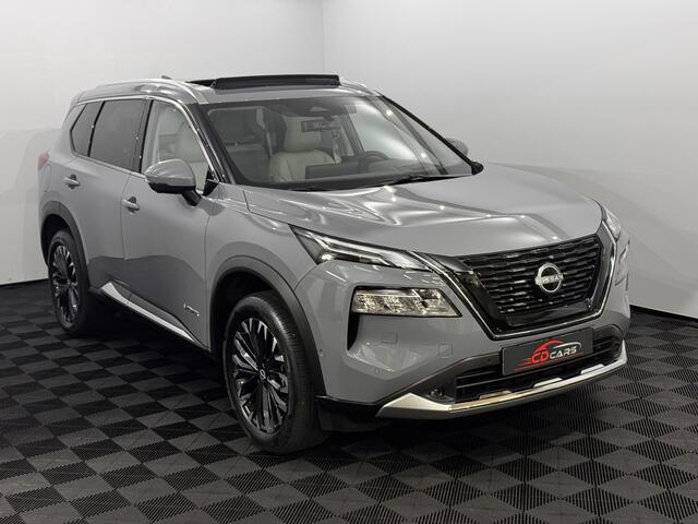 Nissan X-TRAIL 1.5 e-Power Tekna Pano, Leder, 360 Camera, Navi, Memmory, Elektrische achterklep, Winterpakket, 2 jaar garantie