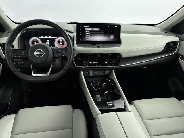 Nissan X-TRAIL 1.5 e-Power Tekna 204PK | Automaat | Navigatie | Apple CarPlay & Android Auto | Half stof/leder interieur (lichtgrijs) | 1e Eigenaar | NL auto