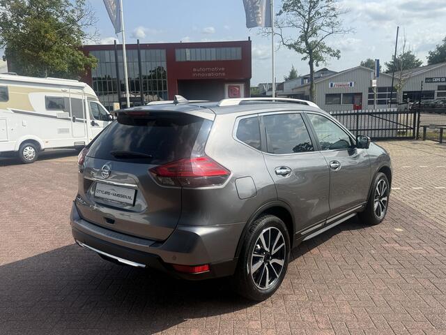 Nissan X-TRAIL 1.6 DIG-T Tekna 164 pk full options facelift model navi camera panoramadak climate ctr cruise ctr leder dagrijverlichting led lmv 19 inch dealer onderhouden