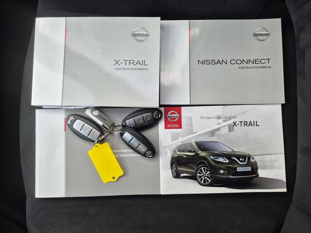 Nissan X-TRAIL 1.6 DIG-T N-Connecta / 1800kg Trekgewicht / afn. Trekhaak / Glazen schuif- en kanteldak / Elektrische achterklep / Stoelverwarming / Keyless Entry/Start / Rondomzicht camera / Navigatie / Cruise control /