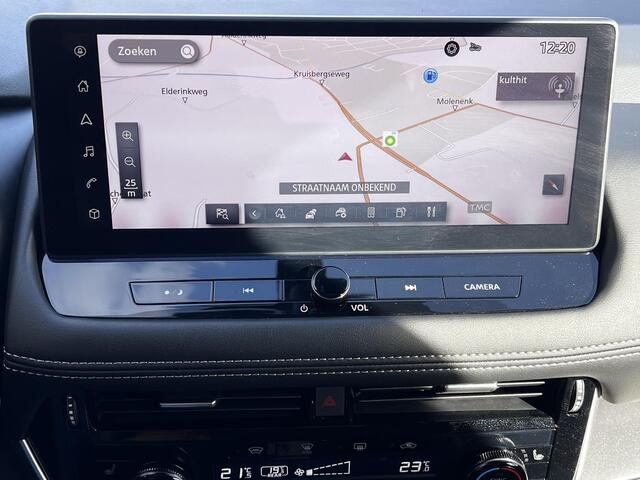 Nissan X-TRAIL 1.5 MHEV 163pk N-Connecta Automaat / Fabrieksgarantie to 04-2028 <100.000km** / Leder / Elektr. stoelen enk klep / Navigatie / Stuur-, stoel- en achterbankverwarming / Voorruitverwarming / HUD / Camera 360° / 18" LM wielen + All Season banden /