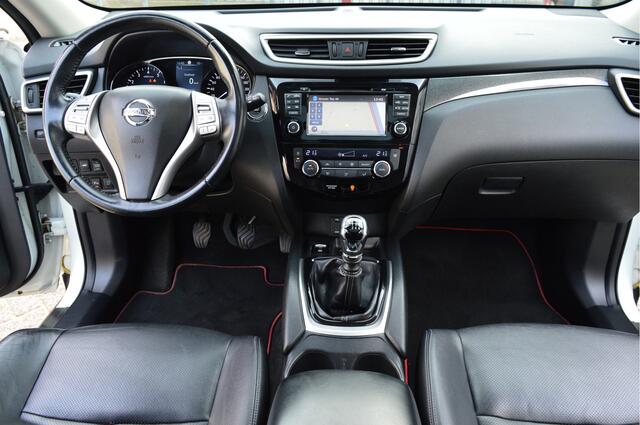 Nissan X-TRAIL 1.6 DIG-T Tekna O.a: Voll. Leder, Afn. trekhaak, Opendak Pano, All-season, Key-Less, Elektr. achterklep, All-in prijs!