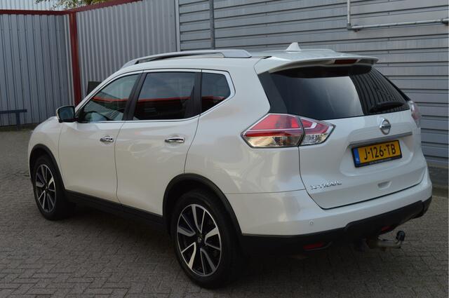 Nissan X-TRAIL 1.6 DIG-T Tekna O.a: Voll. Leder, Afn. trekhaak, Opendak Pano, All-season, Key-Less, Elektr. achterklep, All-in prijs!