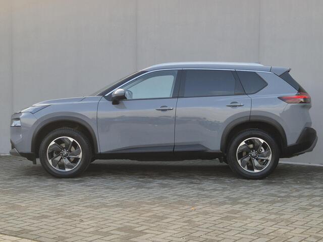 Nissan X-TRAIL 1.5 MHEV 163pk N-Connecta Automaat / Fabrieksgarantie tot 28-04-2028 / Trekgewicht 2000 kg / Allseason banden / HUD / Elektrische achterklep / Stuur-, Stoel en Achterbank verwarming / Rondomzicht camera /