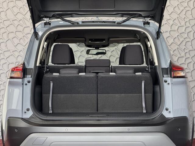 Nissan X-TRAIL 1.5 MHEV 7PERS. 1800 KG TREK. STOEL/BANK/RUIT CARPLAY NAVI VERW. LED ADAP.CRUISE 7P 7 PERSOONS 10/2024