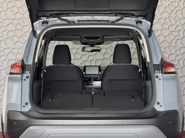 Nissan X-TRAIL 1.5 MHEV 7PERS. 1800 KG TREK. STOEL/BANK/RUIT CARPLAY NAVI VERW. LED ADAP.CRUISE 7P 7 PERSOONS 10/2024