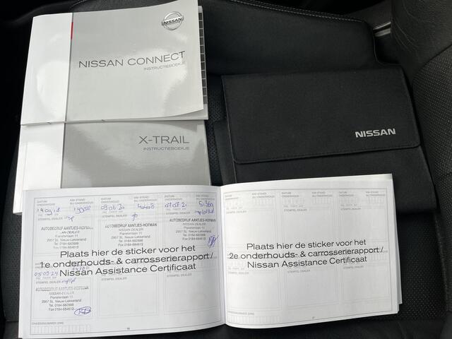 Nissan X-TRAIL 1.6 DIG-T Tekna / Afneembare Trekhaak (1800kg) / Elektrisch Glazen Schuif- en Kanteldak / Stoelverwarming / Rondzichtcamera / Cruise Control / Climate Control / Elektrische Stoelen / Elektrische Kofferbak / Verschuifbare Achterbank /