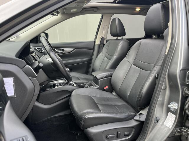 Nissan X-TRAIL 1.6 DIG-T Tekna / Afneembare Trekhaak (1800kg) / Elektrisch Glazen Schuif- en Kanteldak / Stoelverwarming / Rondzichtcamera / Cruise Control / Climate Control / Elektrische Stoelen / Elektrische Kofferbak / Verschuifbare Achterbank /