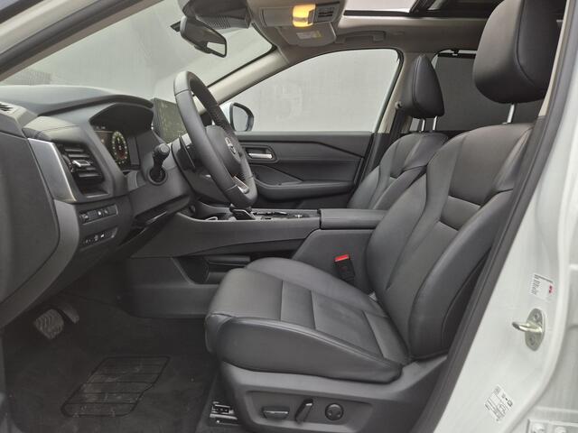 Nissan X-TRAIL 1.5 MHEV 163pk Tekna Automaat / Fabrieksgarantie tot 03-2028<100.000 / 2000kg Trekgewicht / Allseason banden / Elektrische achterklep / Head Up Display / Glazen schuif- en kanteldak / Stuur-, Stoel en Achterbank verwarming /