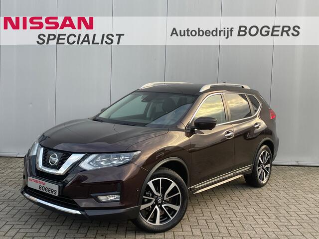 Nissan X-TRAIL 1.6 DIG-T Tekna Navigatie, Schuifdak, Leder, 19"Lm, 360 Camera, Climate Control, Cruise Control, Stoelverwarming
