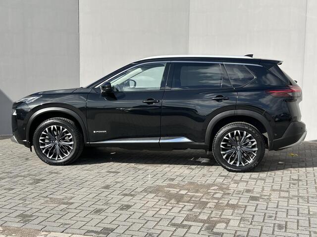 Nissan X-TRAIL 1.5 e-4orce Tekna 4WD / 1800kg Trekgewicht / Apple Carplay / Android auto / All season banden / Head-up Display / Elektrisch verstelbare stoelen met geheugen / Elektrische kofferbak /