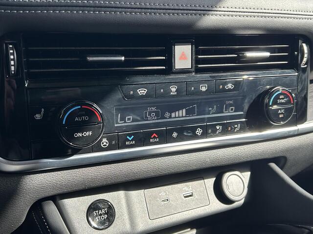 Nissan X-TRAIL 1.5 e-4orce Tekna 4WD / 1800kg Trekgewicht / Apple Carplay / Android auto / All season banden / Head-up Display / Elektrisch verstelbare stoelen met geheugen / Elektrische kofferbak /