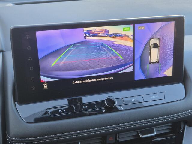 Nissan X-TRAIL 1.5 e-Power Tekna Automaat / Fabrieksgarantie tot 04-2028<100.000 / All season banden / Head Up Display / Elektrische achterklep / Glazen schuif- en kanteldak / Stuur-, Stoel & Achterbank verwarming / Adaptief cruise control /