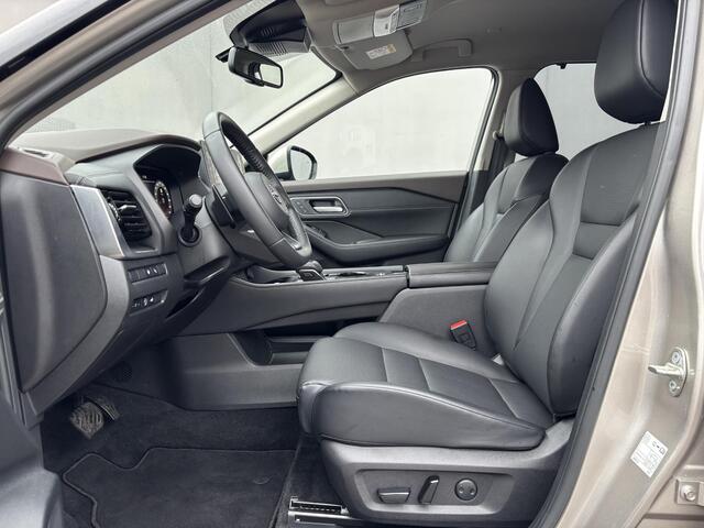 Nissan X-TRAIL 1.5 MHEV Tekna 163pk 5 zits Automaat / Trekgewicht 2000 Kg / HUD / Elektrische achterklep / Apple Carplay Android Auto / Stuur-, Stoel en achterbankverwarming / Adaptief CC / 360 ° camera / Voorruit verwarming /