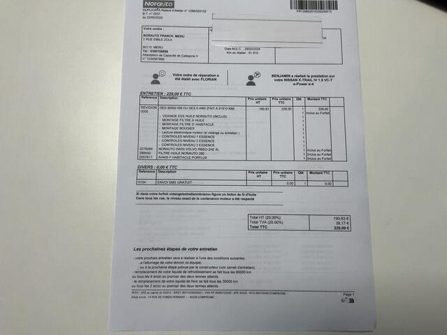 Nissan X-TRAIL 1.5 e-4orce Tekna Plus 4WD 7p. Automaat / Trekgewicht 1650 kg / 7 Persoons / Allseason banden / Panoramadak / HUD / Stuur-, Stoel en Achterbank verwarming / Rondomzicht camera / Elektrische achterklep /