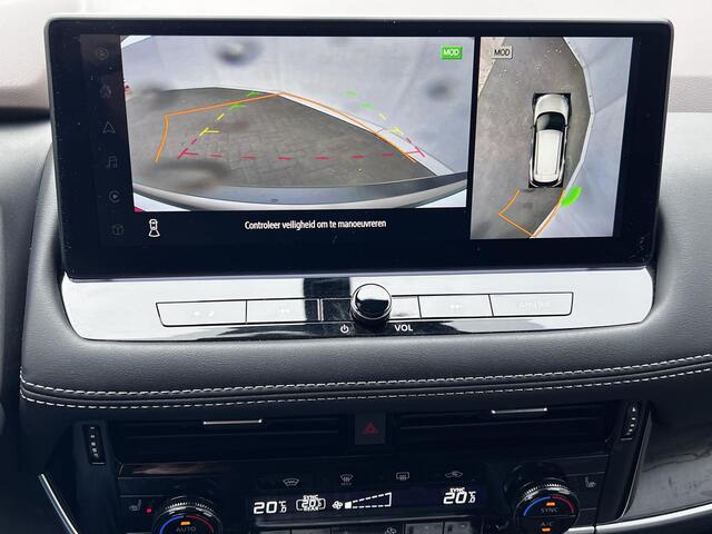 Nissan X-TRAIL 1.5 MHEV Tekna / 2000kg Trekgewicht GRATIS Vaste Trekhaak / HUD / Elektrische achterklep / Apple Carplay Android Auto / Stuur-, Stoel en achterbankverwarming / Adaptief CC / 360 ° camera / Voorruit verwarming /