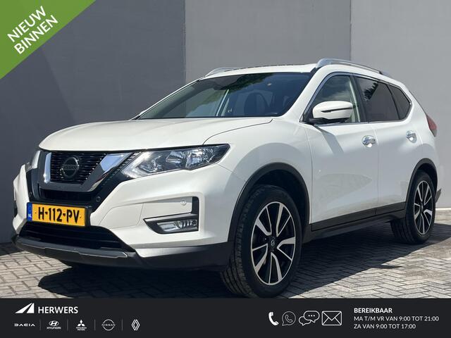 Nissan X-TRAIL 1.3 DIG-T N-Connecta / Trekhaak (1.500KG) / Panoramadak / 100% dealer onderhouden / Cruise Control / Airco / Verstelbare Achterbank / Elektr. Achterklep / 360 Camera / Parkeer Sensoren Voor&Achter /