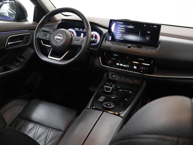 Nissan X-TRAIL 1.5 e-4orce Tekna Plus 4WD 7p. | 7-Zitplaatsen | Trekhaak Afneembaar | Ele. verstelbare stoelen + Geheugen | 360 Camera | Panoramadak | Adaptieve Cruise Control |