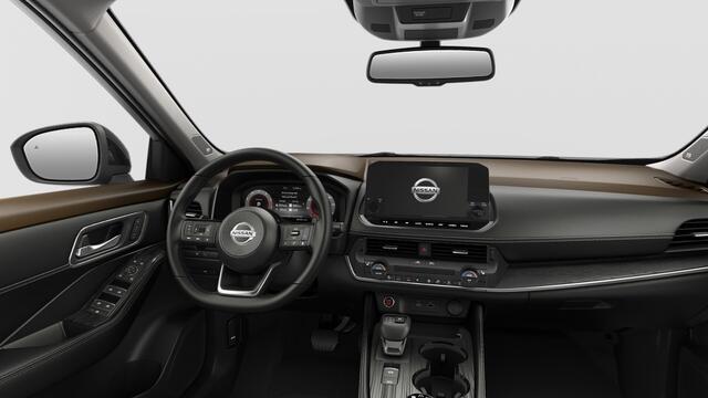 Nissan X-TRAIL Tekna Plus e-4ORCE | 12.3" NissanConnect Navigatie- en infotainmentsysteem | Achteruitrijcamera met dynamische afstandsmarkering | Audiosysteem met Apple Carplay & Android Auto, USB aansluiting, stuurwielbediening en 6 luidsprekers