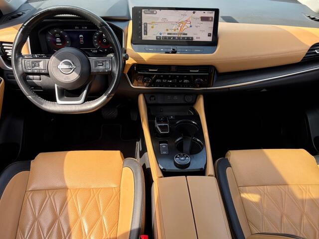 Nissan X-TRAIL 1.5 VC-T e-POWER AUT. 213PK TEKNA+ 4X4 TREKHAAK LEER PANO-DAK NAVI CAMERA CARPLAY AIRCO LMV PDC