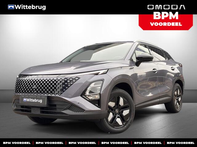 Omoda 5 SHS-H 1.6 T-GDi SHS-H Premium BPM Voordeel/ DRIVE NOW: Hybride Automaat met Lederen bekleding, Navigatie en 360 graden Camera Uit voorraad leverbaar!