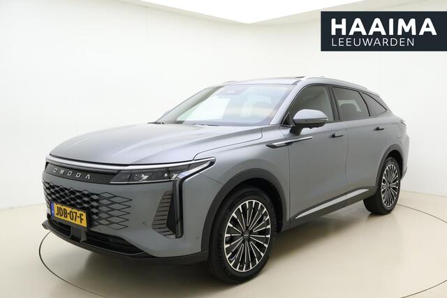 Omoda 9 Premium Hybride 537 PK Automaat | NIEUW MODEL | DEMO | Mat lak | Schuif/kanteldak | Lederen bekleding | Massagestoelen | Keyless | Stoel & Stuurverwarming | 7 jaar garantie