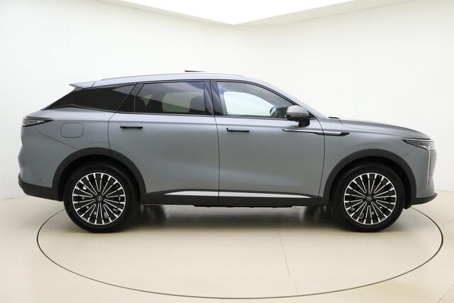 Omoda 9 Premium Hybride 537 PK Automaat | NIEUW MODEL | DEMO | Mat lak | Schuif/kanteldak | Lederen bekleding | Massagestoelen | Keyless | Stoel & Stuurverwarming | 7 jaar garantie