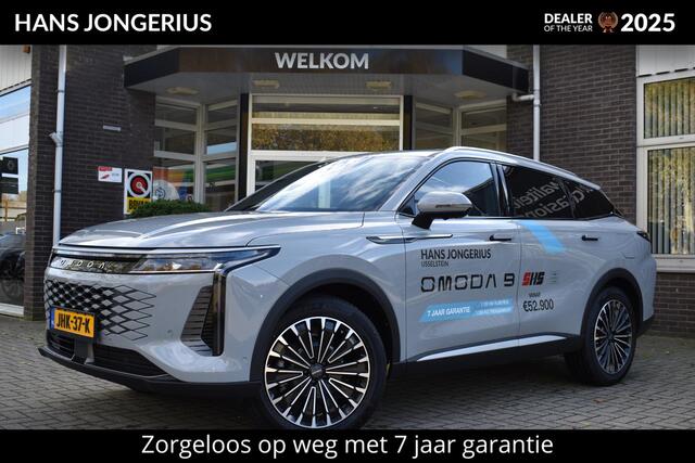Omoda 9 SHS Premium | SCHUIF/KANTELDAK | 360 CAMERA | LEDER | HUD | SONY | APPLECARPLAY/ANDROIDAUTO | STUUR/STOELVERWARMING | ADAPT. CRUISE CONTROL | CLIMATE CONTROL | PDC | LMV