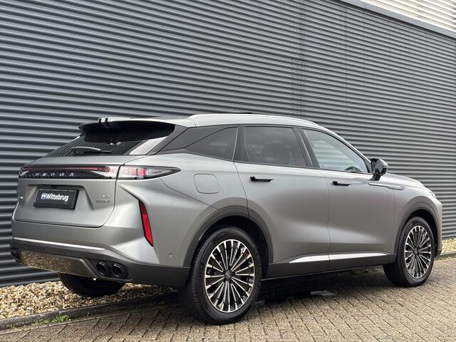 Omoda 9 SHS Premium Plug-In Hybride Automaat met 1100 km Range, Lederen bekleding, Elektrsiche stoelverstelling voor en achter Nu te bestellen en proef te rijden!