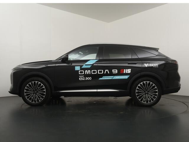 Omoda 9 SHS 1.5T-GDi SHS-P Premium - DEMO - Panoramadak - 140km actieradius plug in hybride - Parkeerhulp voor en achter - 7 jaar Fabrieksgarantie