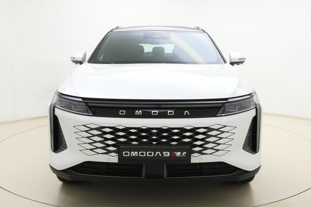 Omoda 9 SHS 1.5T-GDi SHS-P Premium Black Edition | 21'' lichtmetalen velgen | Zwart dak | Instelbare vering | Stoelmassage | Panoramadak | HUD | Camera's rondom | All season banden